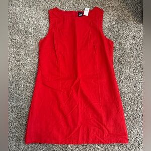GAP linen blend shift dress new with tags